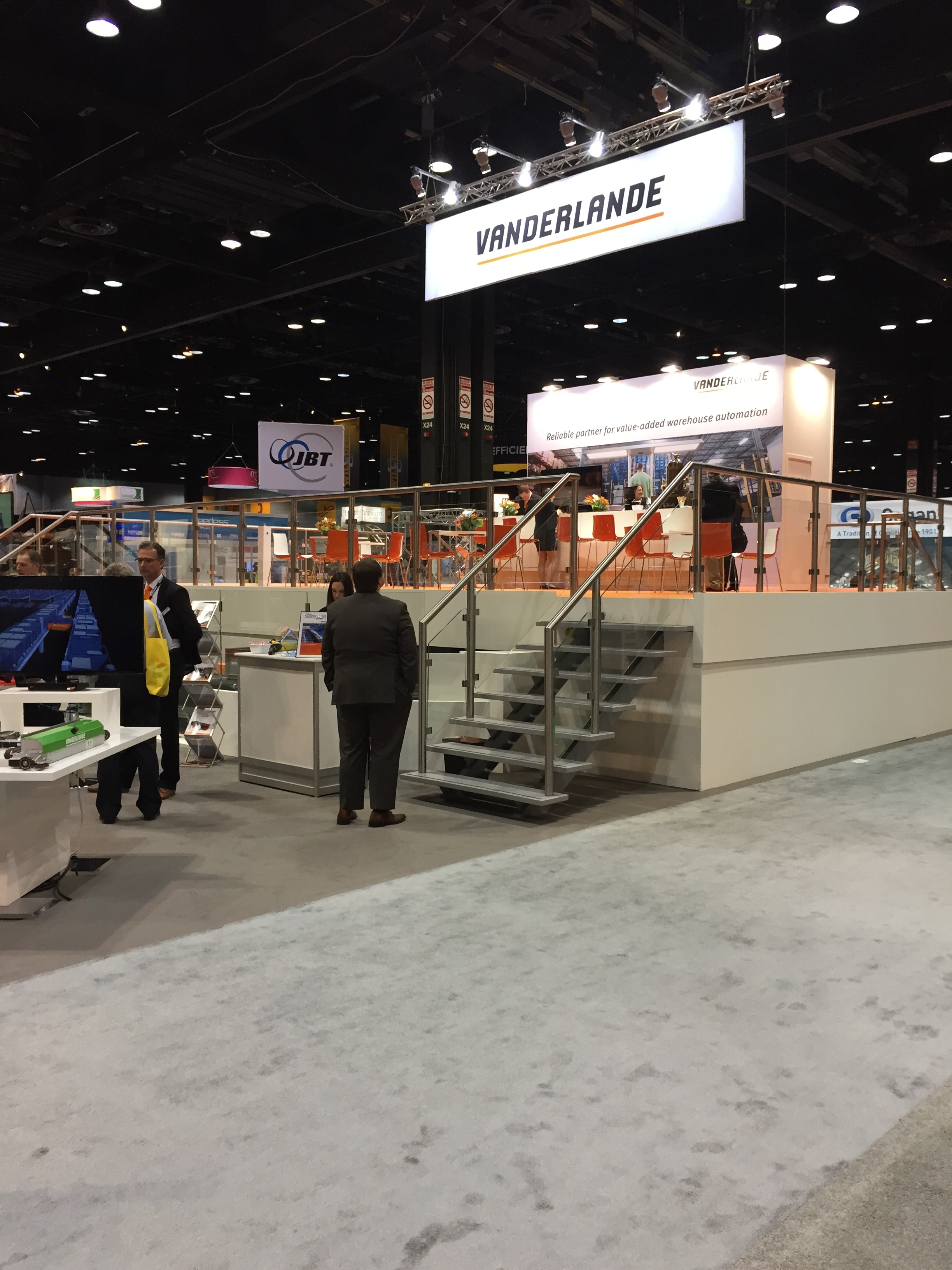 Large booths at ProMat